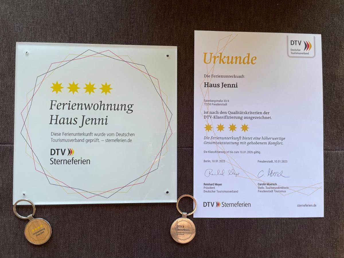 Haus Jenni Im Schwarzwald, 3,5-Zimmer, Grosse Terrasse Freudenstadt Zewnętrze zdjęcie